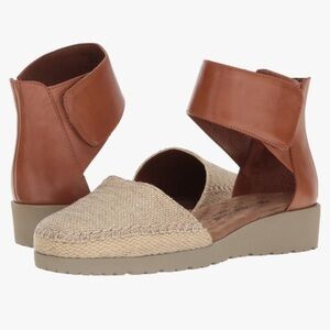 Walking Cradles Women's Fresco Espadrille Wedge Sandal 9 NEW
